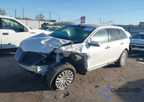 2012 Lincoln Mkx z USA, uszkodzony, nr VIN 2LMDJ6JK3CBL09336